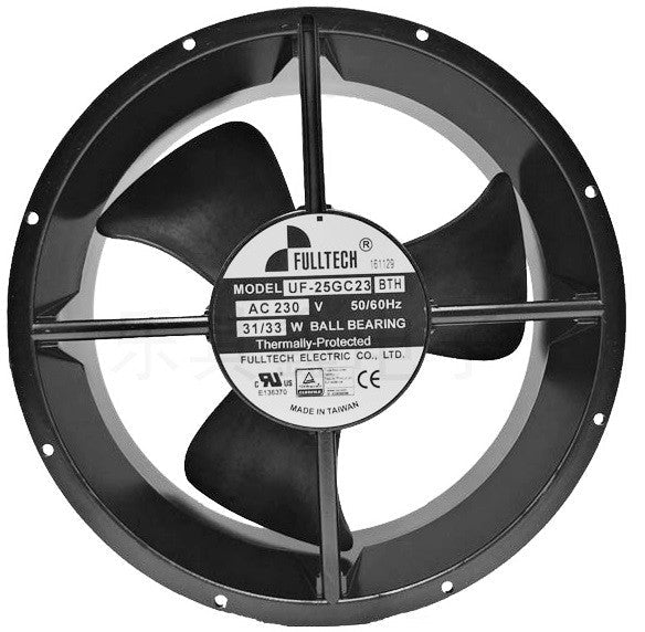 FULLTECH UF25GC23 UF-25GC23 UF-25GC23BTH 230V 31/33W Cooling Fan FULLTECH UF25GC23 UF-25GC23 UF-25GC23BTH 230V 31/33W Cooling Fan